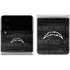 NFL Los Angeles Chargers Black & White Galaxy Z Flip4 5G Skin